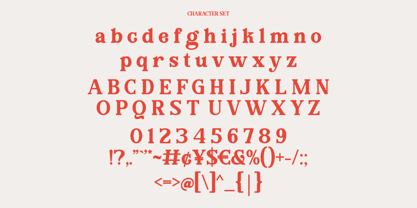 Hanela Rusty Font Poster 8