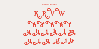 Hanela Rusty Font Poster 9