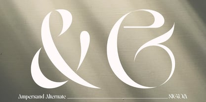 Nickova Font Poster 6