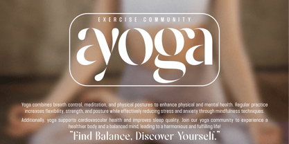 Nickova Font Poster 13