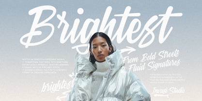 Brightest Font Poster 1