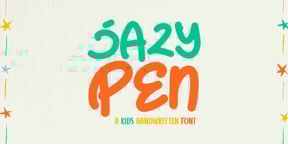 Jazy Pen Font Poster 1