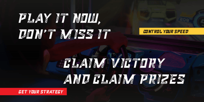 Dragstar Font Poster 6