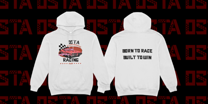 Dragstar Font Poster 5