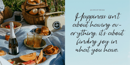 CF Camille Glint Font Poster 6