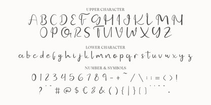 CF Camille Glint Font Poster 3