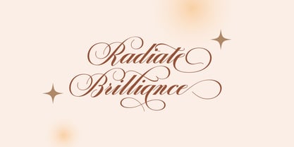 Citrus Sunset Font Poster 14