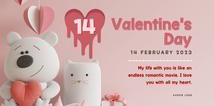 Fox Marisa Font Poster 4