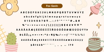 Fox Marisa Font Poster 7