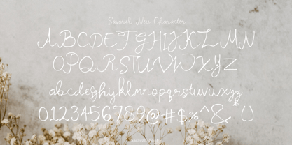 Saravale Font Poster 7