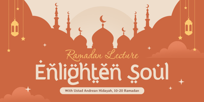 Amazing Arabic Font Poster 7