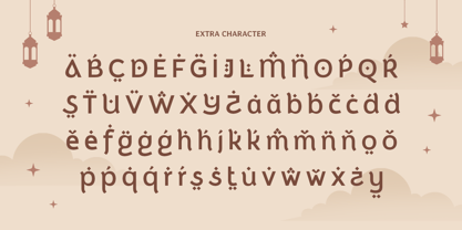 Amazing Arabic Font Poster 9