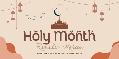 Amazing Arabic Font Poster 2