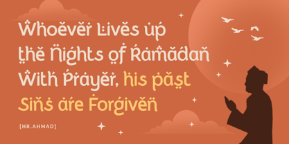 Amazing Arabic Font Poster 3