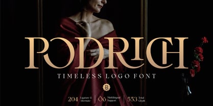 Podrich Font Poster 1
