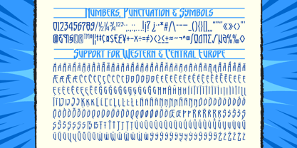 Chronopolis Font Poster 6