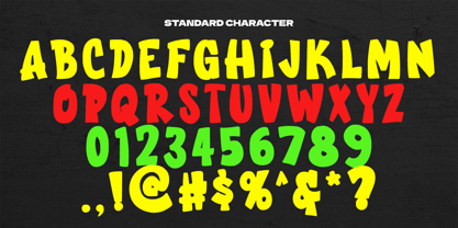 Urban Strokes Font Poster 9