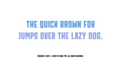 Morozko Font Poster 8