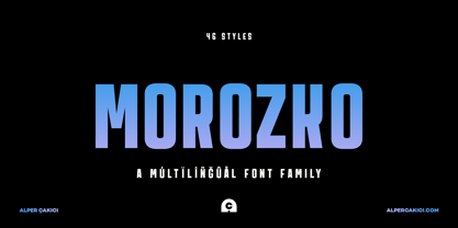 Morozko Font Poster 11