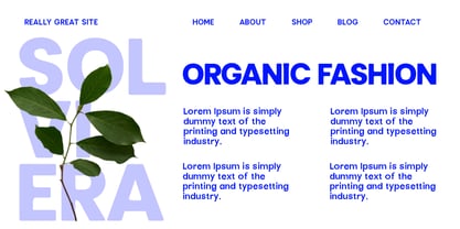 Solviera Font Poster 4