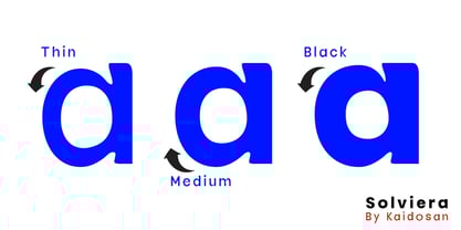 Solviera Font Poster 5