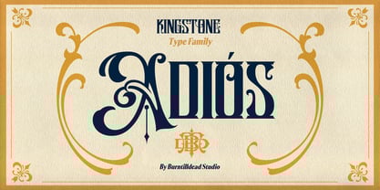 BTD Kingstone Font Poster 11