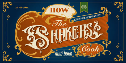 BTD Kingstone Font Poster 7