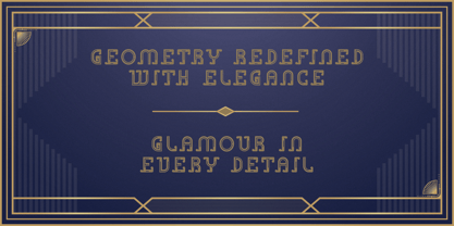 Inline Heritage Font Poster 7