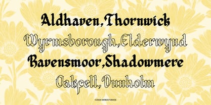 Secrilka Font Poster 3