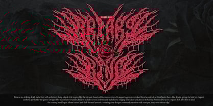 Briaros Font Poster 5