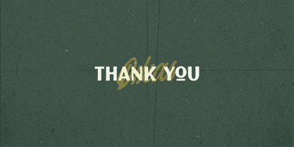 Handoek Font Poster 7