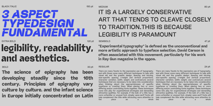 Miguer Sans Font Poster 4