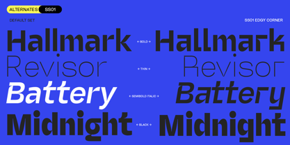 Miguer Sans Font Poster 6
