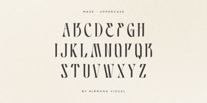 Mase Font Poster 3