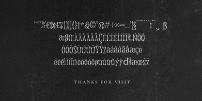 GhostMate Font Poster 4