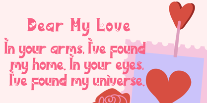 Anetha Valentine Font Poster 2