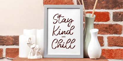 Majestic Paradise Font Poster 2