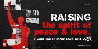 Greyblock Font Poster 4