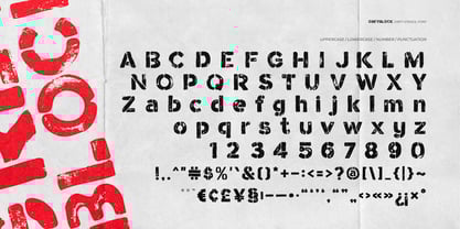 Greyblock Font Poster 6