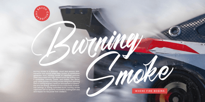 Black Fatal Font Poster 4