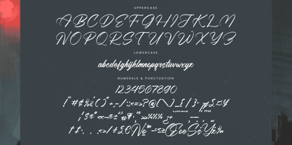 Black Fatal Font Poster 14