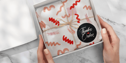 Black Fatal Font Poster 10