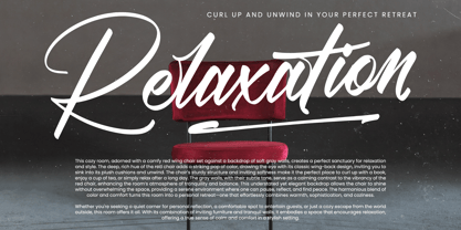 Black Fatal Font Poster 9