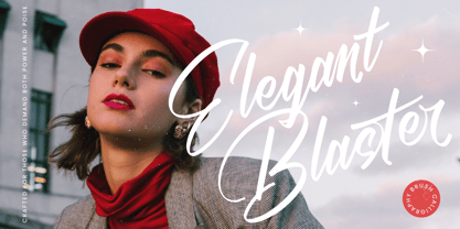 Black Fatal Font Poster 13