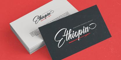 Black Fatal Font Poster 6