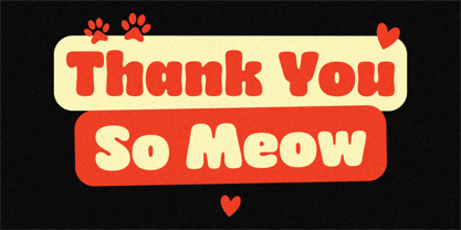 Chomp Font Poster 15