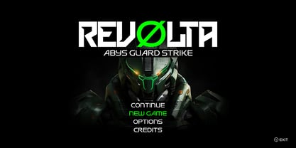 Devolt Strike Font Poster 7