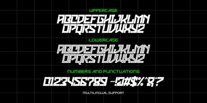 Devolt Strike Font Poster 6