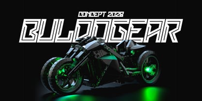 Devolt Strike Font Poster 9