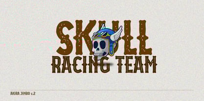 Akira Jimbo v2 Font Poster 6